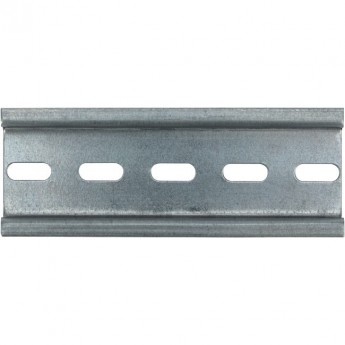 DIN-рейка REXANT 20см перфорированная оцинкованная