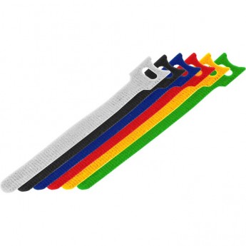 Хомуты-липучки REXANT многоразовые на липучке 150х12 мм, 12 шт.