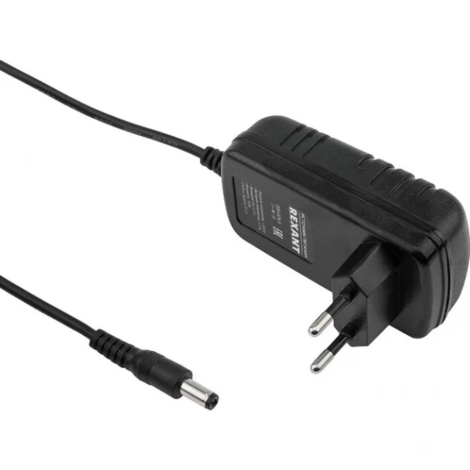 Источник питания REXANT 110-220 V AC/5 V DC 3 А 15 W с DC разъемом подключения 5.5х2.1, без влагозащиты (IP23) 200-024-5 Источник питания REXANT 110-220 V AC/5 V DC 3 А 15 W с DC разъемом подключения 5.5х2.1, без влагозащиты (IP23) 200-024-5