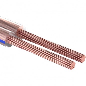 Кабель акустический REXANT BLUELINE 2х2.00 мм² прозрачный 5 м