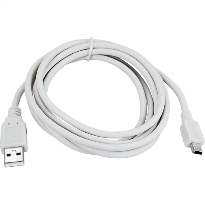Кабель USB REXANT (штекер mini USB - штекер USB A) 3 метра, серый 18-1136 Кабель USB REXANT (штекер mini USB - штекер USB A) 3 метра, серый 18-1136
