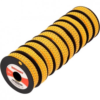 Кабельные маркеры REXANT EC-2 3.6-7.4 мм 10 роликов