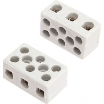 Клемма керамическая REXANT КВ 10 мм² винтовая, 84 шт.