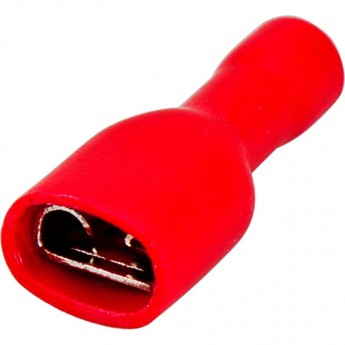 Клемма REXANT плоская изолированная РППи-м 1.5-(6.3)/РпИмп 1,25-250 гнездо 6.6 мм 0.5-1.5 мм² (в упак. 10 шт.)