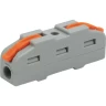 Клемма REXANT СМК 222-421 проходная 1 полюс (0,08-4 мм²), серая (50 шт./уп.) 07-5240
