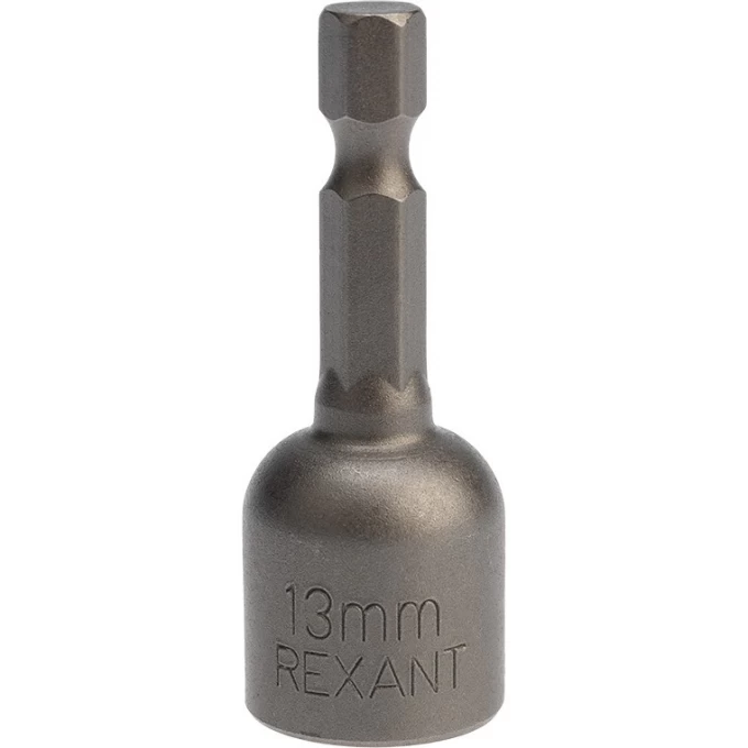 Ключ-насадка REXANT 13х48 мм, 1/4" магнитная, 20 шт. 92-0404 Ключ-насадка REXANT 13х48 мм, 1/4" магнитная, 20 шт. 92-0404
