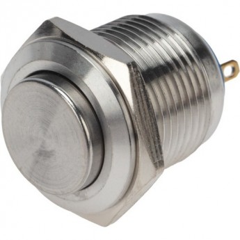 Кнопка антивандальная REXANT Ø16 Б/Фикс (2с) OFF-(ON) выпуклая (A16-A3)