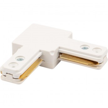 Коннектор REXANT L-образный для однофазного шинопровода, белый