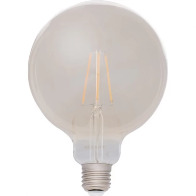 Лампа филаментная REXANT LOFT GLOBE A125 11.5 Вт 2400K диммируемая золотистая колба 604-145 Лампа филаментная REXANT LOFT GLOBE A125 11.5 Вт 2400K диммируемая золотистая колба 604-145