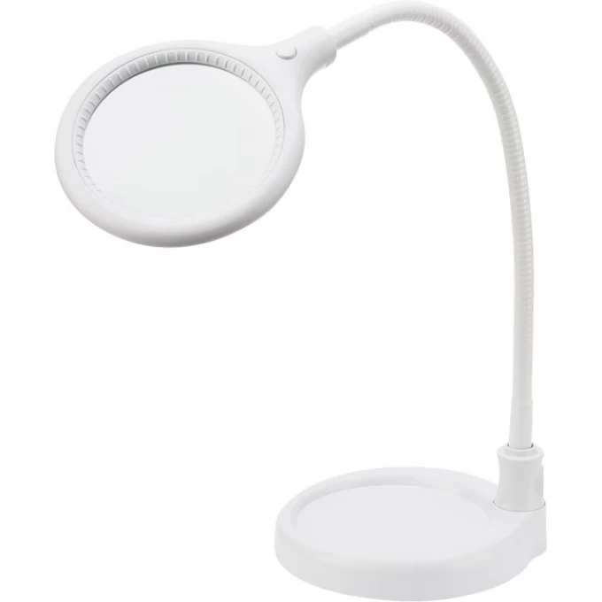 Лупа с подсветкой REXANT 3D 30 LED настольная подставка+прищепка 31-0247 Лупа с подсветкой REXANT 3D 30 LED настольная подставка+прищепка 31-0247