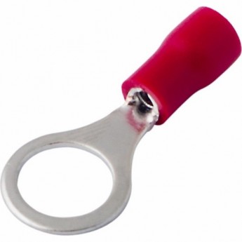 Наконечник кольцевой REXANT 8.4 мм 0.5-1.5 мм² изолированный красный