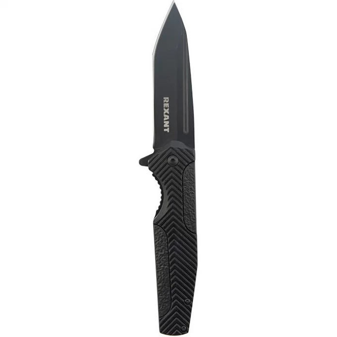 Нож складной REXANT BLACK SPEAR полуавтоматический 12-4909-2 Нож складной REXANT BLACK SPEAR полуавтоматический 12-4909-2