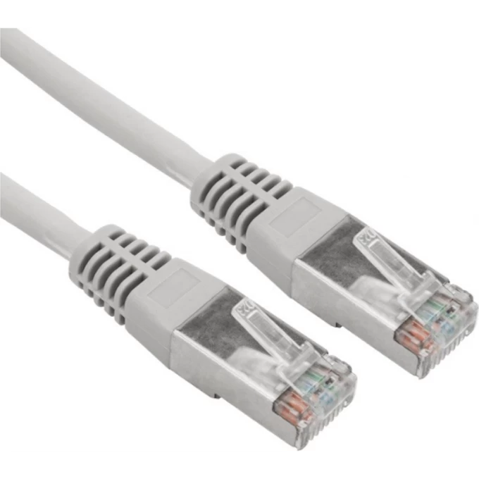 Патч-корд REXANT F/UTP 6, RJ45-RJ45, экранированный, 26AWG, LSZH, серый, 0.3 м 02-0210-03 Патч-корд REXANT F/UTP 6, RJ45-RJ45, экранированный, 26AWG, LSZH, серый, 0.3 м 02-0210-03