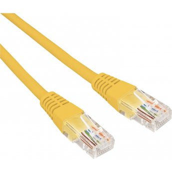 Патч-корд REXANT U/UTP 6, RJ45-RJ45, неэкранированный, 26AWG, LSZH, желтый, 1.5 м