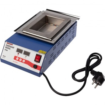 Паяльная ванна REXANT, модель R150, 900 Вт, 150х100х45 мм, 0-400 °C, цифровая