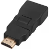 Переходник REXANT штекер HDMI - гнездо HDMI поворотный 17-6813