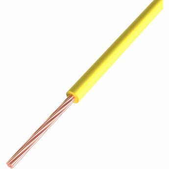 Провод ПГВА REXANT 1х1.00 мм² Cu желтый 200 м