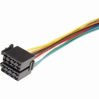 Разъемы для автомагнитол REXANT ЕВРО ISO сдвоенное гнездо акустика+питание