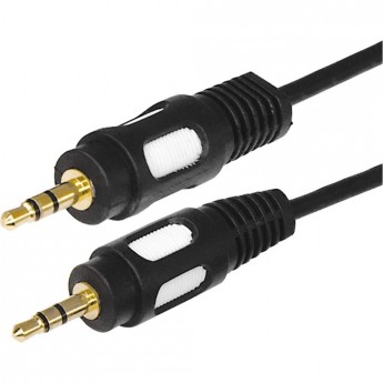 Шнур REXANT Стерео 3,5мм штекер - Стерео 3,5мм штекер, длина 1,5м (GOLD)