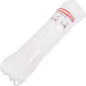 Шнур с сердечником REXANT 7 мм 50 м белый