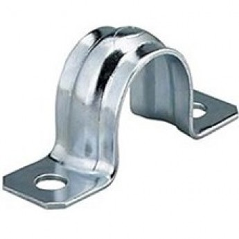 Скоба REXANT СМД 12-13 двухлапковая для металлорукава 8 мм, 100 шт.