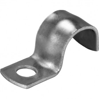 Скоба REXANT СМО 14-15 однолапковая для металлорукава ø 10 мм (100 шт./уп.)