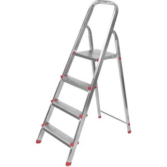 Стремянка металлическая REXANT 4 ступеньки, усиленный профиль