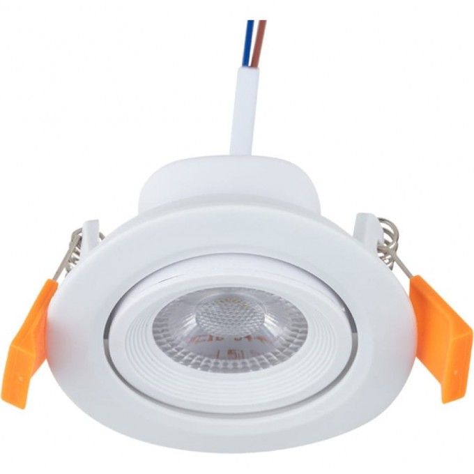 Светильник поворотный REXANT BAGEL 5 Вт 4000 К LED встраиваемый 613-001 Светильник поворотный REXANT BAGEL 5 Вт 4000 К LED встраиваемый 613-001