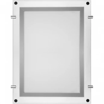 Световая панель REXANT ПОСТЕР CRYSTALLINE ROUND LED 501х741 17 Вт бескаркасная подвесная двухсторонняя