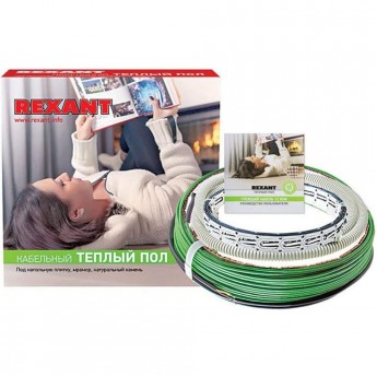 Теплый пол REXANT SLIM RNB-105-1900 (1900Вт/105м/ S обогрева, м2: 8,5-12,5) двухжильный
