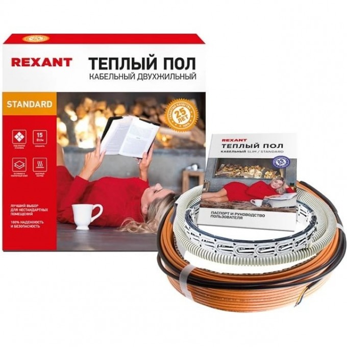 Теплый пол REXANT Standard RND-10-150 51-0512-3 Теплый пол REXANT Standard RND-10-150 51-0512-3