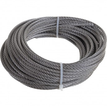 Трос нержавеющий REXANT d=5 мм, (моток 20 м)