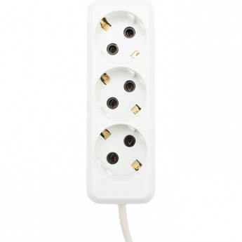 Удлинитель REXANT 3 гнезда 3 м 3х1.0 мм² с/з белый